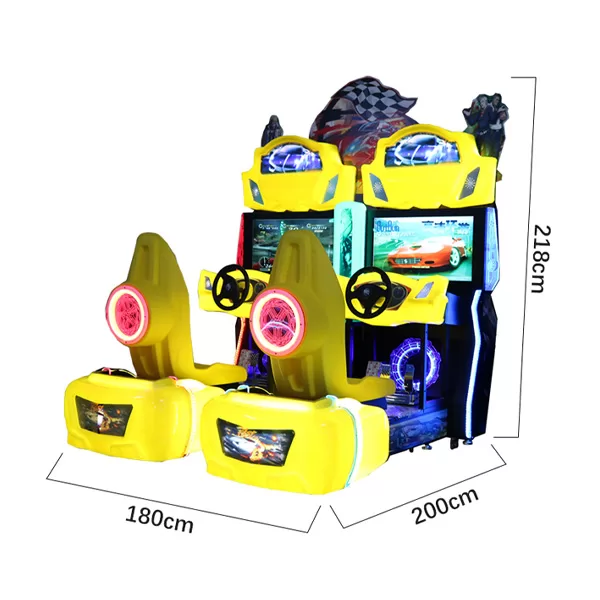 32” Outrun Racing Arcade Machine