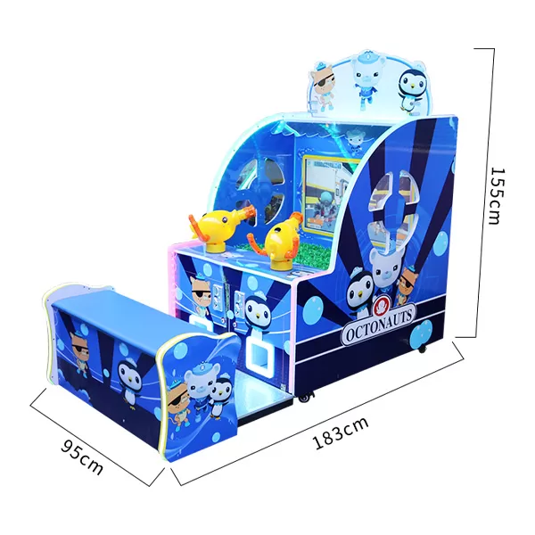 32” Octonauts Arcade Machine Shooting Game