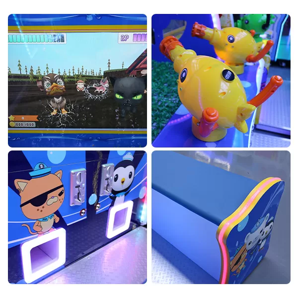 32” Octonauts Arcade Machine Shooting Game