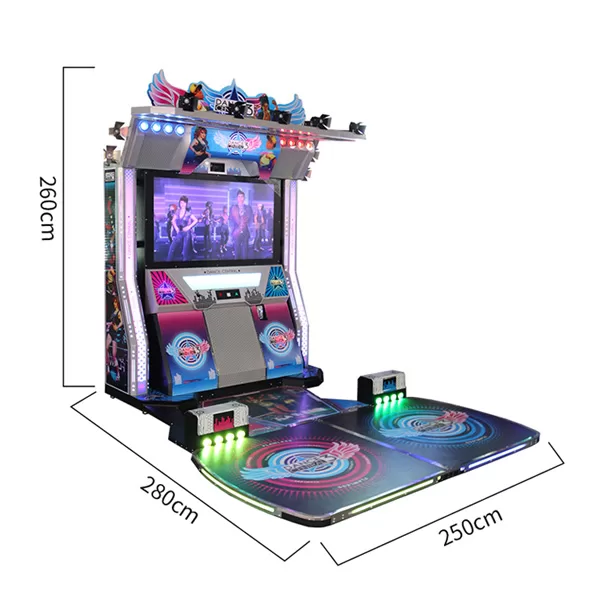 55” Dance Central 3 Arcade Dance Game Machine