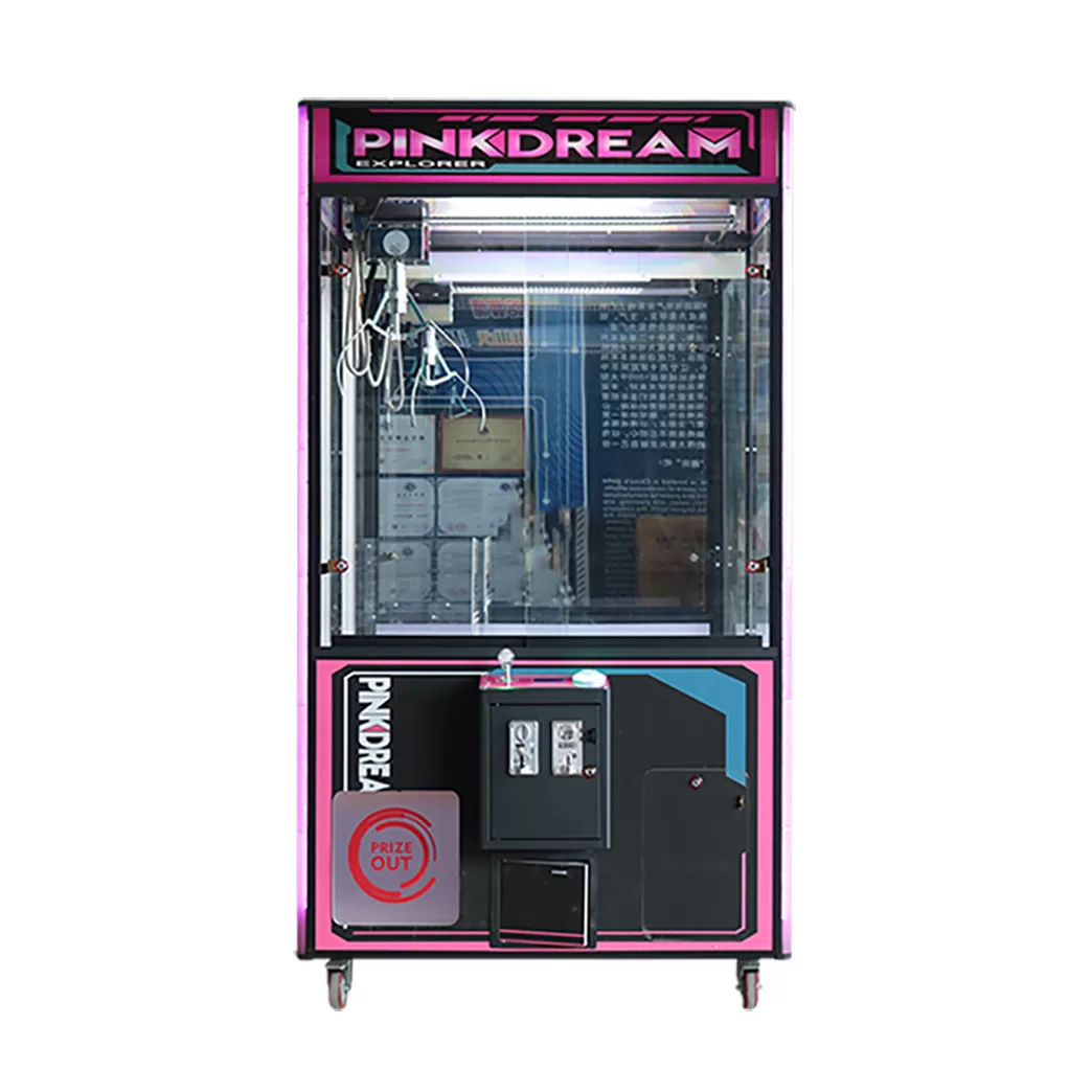 Pink Dream Big Claw Machine