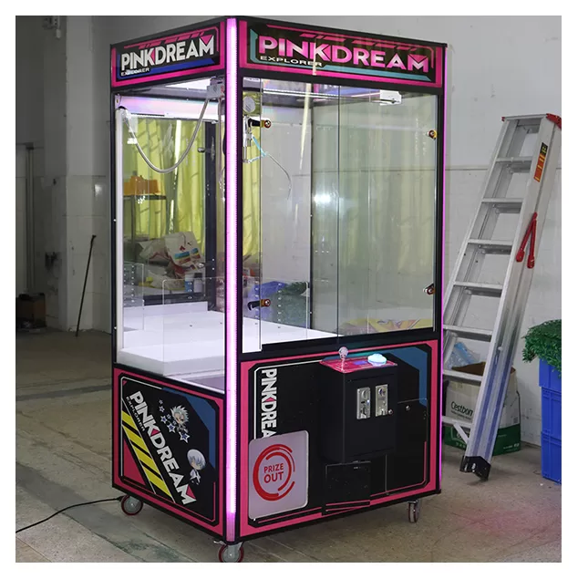 Pink Dream Big Claw Machine