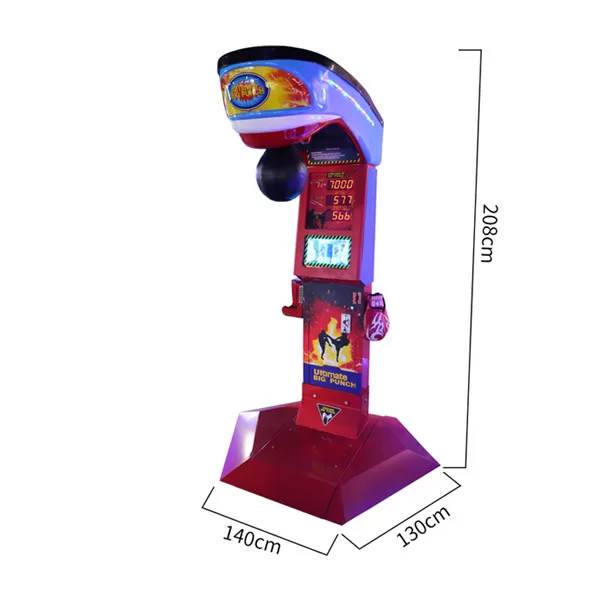Ultimate Big Punch Boxing Arcade Game with Gloves