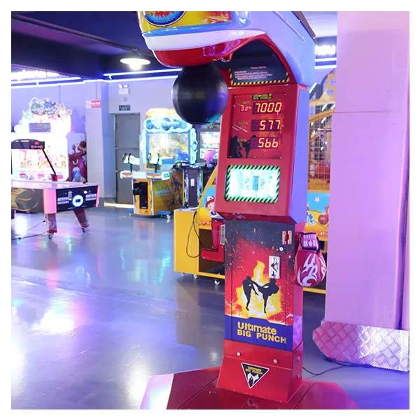 Ultimate Big Punch Boxing Arcade Game with Gloves