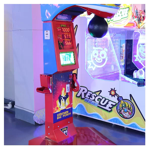 Ultimate Big Punch Boxing Arcade Game with Gloves