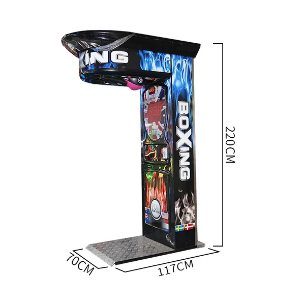 Coin-Operated Boxing Arcade Machine