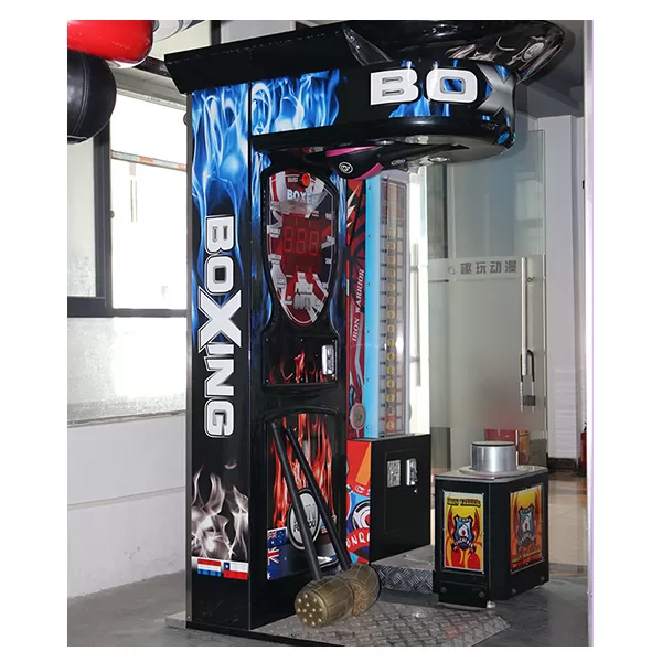 Coin-Operated Boxing Arcade Machine
