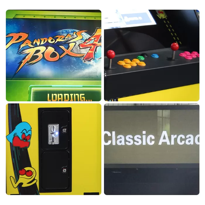Classic Arcade Fighting Game Machine