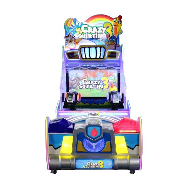 Crazy Squirting 3 Water Shooting Arcade Game Machine