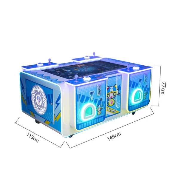 55″ Fun Planet Deep Sea Battle 2 Cocktail Style Arcade Machine