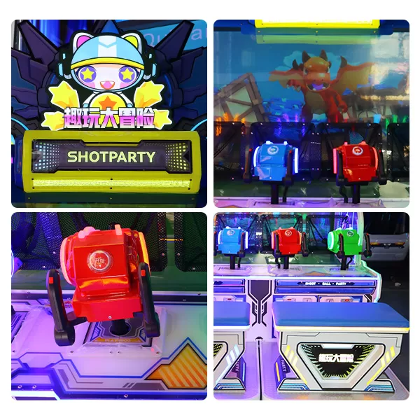 75″ Shotparty Shooting Arcade Game