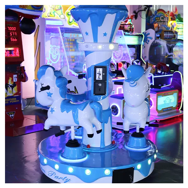 Coin-Operated Carousel Kiddie Ride