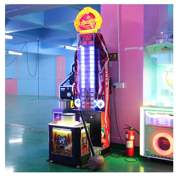Iron Warrior Hammer Arcade Game Machine