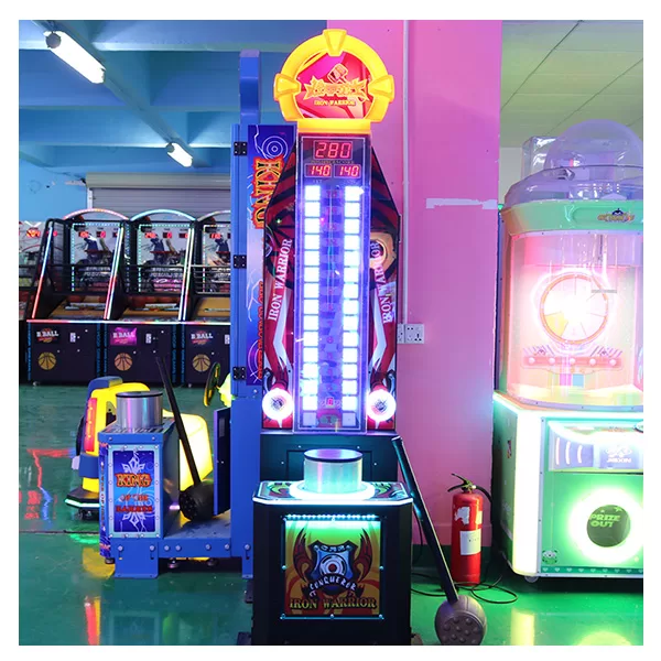 Iron Warrior Hammer Arcade Game Machine