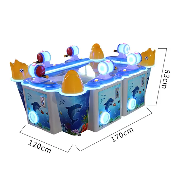 6 Player Luxury Fish Game Table