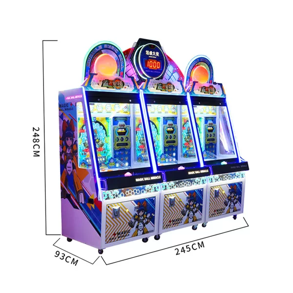 Magic Ball Miracle Ticket Redemption Machine