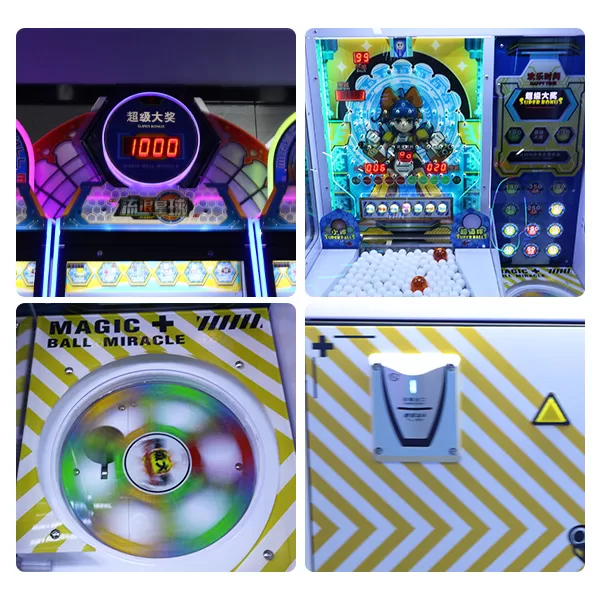Magic Ball Miracle Ticket Redemption Machine