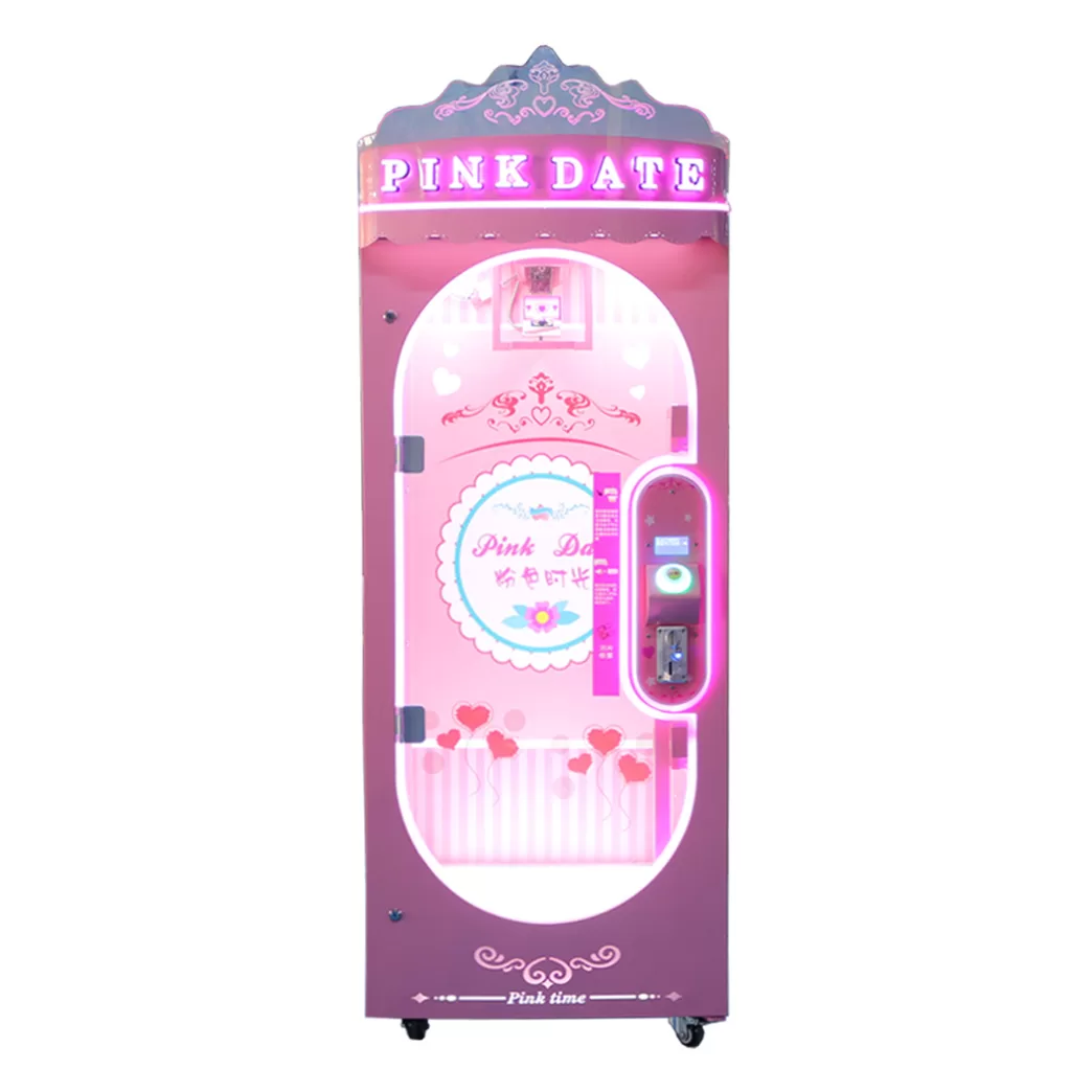 Pink Date Vending Game Machine