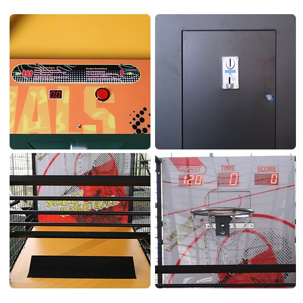 Coin-Operated Basketball Machine