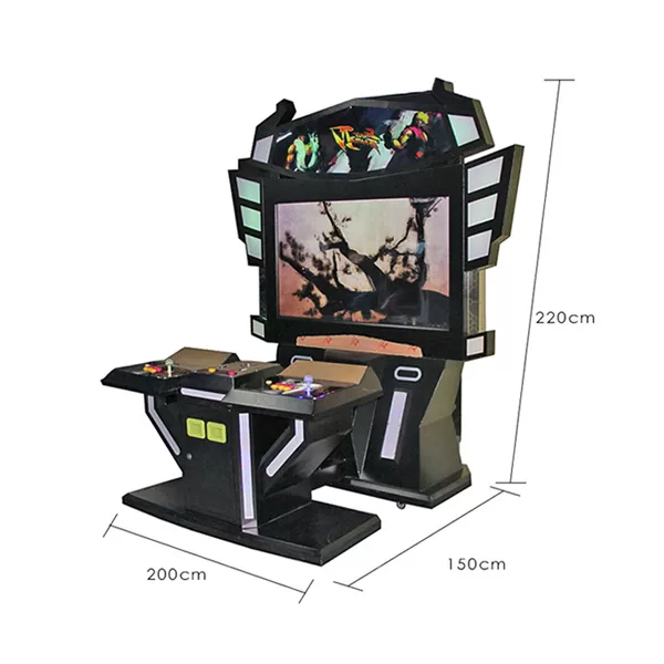 Coin-Operated Street Fighter Arcade Machine
