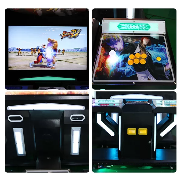 Coin-Operated Street Fighter Arcade Machine