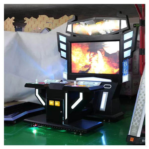 Coin-Operated Street Fighter Arcade Machine