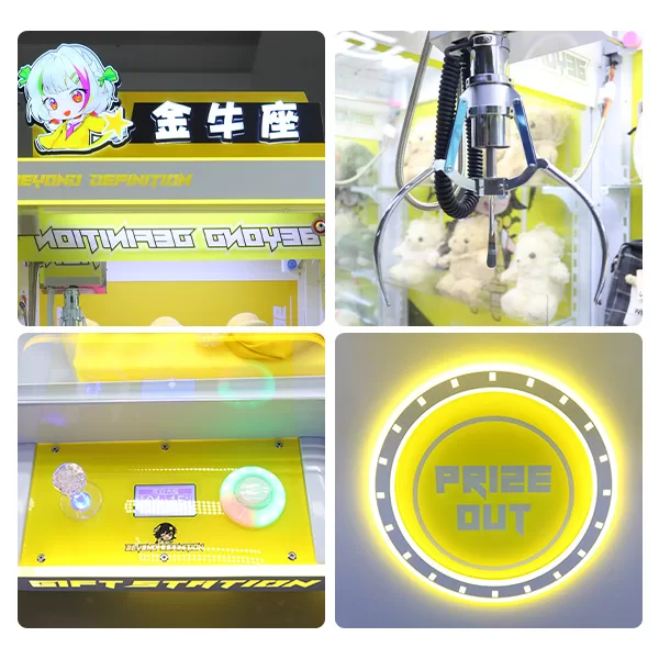 Taurus Coin-Operated Claw Machine