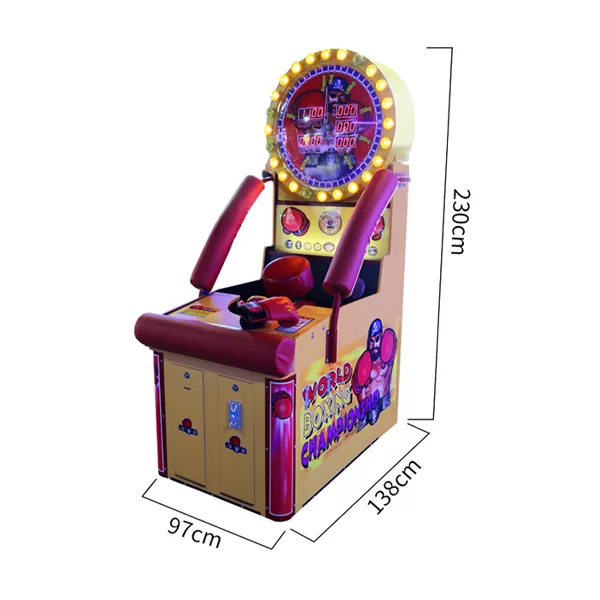 World Boxing Champion Arcade Punching Machine